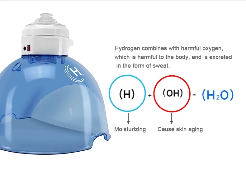 Устройство фотодинамической терапии для кожи, отбеливание, лечение акне водород кислород купол уход за кожей лица устройство для приготовления маски