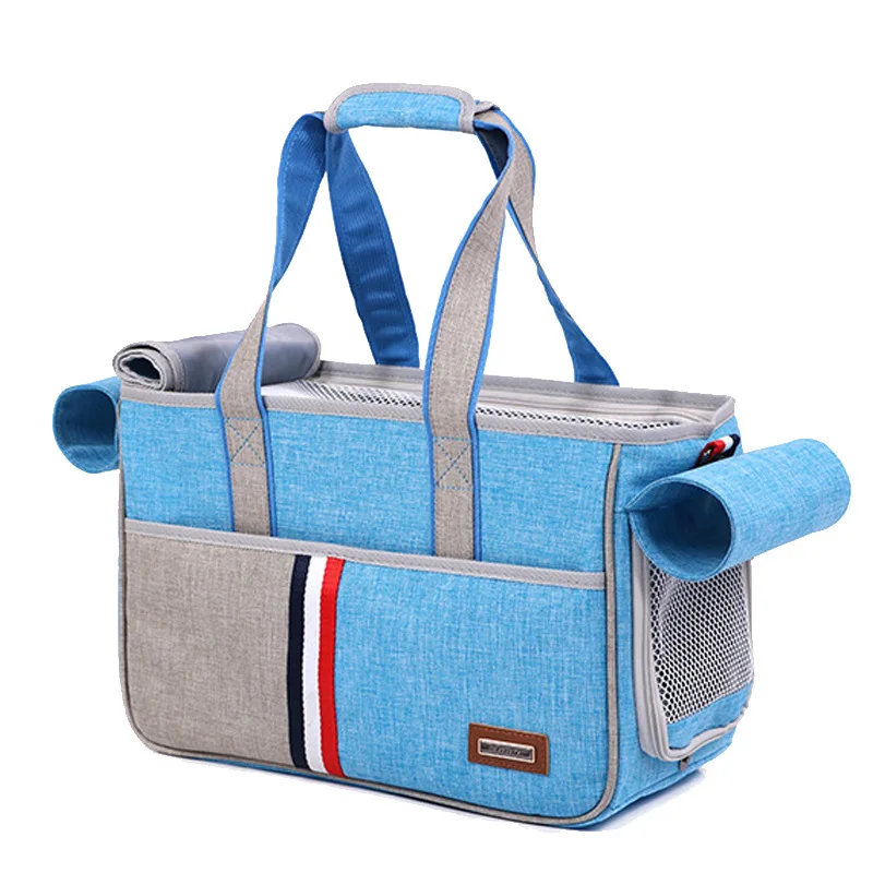 Canvas Pet Dog Bag Cat Dog Carrier Tote Luggage Bag Traveling Portable Shoulder Convenient Fashion Chihuahua