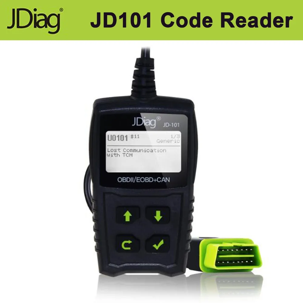 

JDiag Code Readers JD101 Car Scanner for Engine Auto OBD Diagnostic Tool for Battery Test Repair Device with Multi-Functions