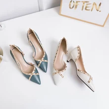 Новинка года; фирменные дизайнерские женские туфли с узлом бабочкой; женские туфли на высоком каблуке; женские босоножки