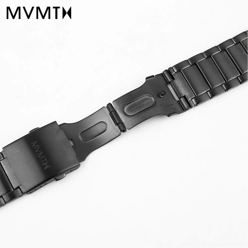 MVMT genuine leather strap / steel strap Europe and America fashion simple ins trend strap 45mmdw strap MVMT genuine leather strap / steel strap Europe and America fashion simple ins trend strap 45mmdw strap