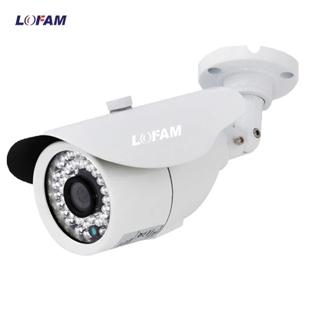 LOFAM камера наблюдения AHD 720P 1080P CCTV камера AHD 1MP 2MP металлическая камера безопасности для помещений и улицы камера видеонаблюдения черно-белого цвета