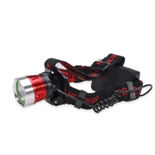 Adjustable 3 Mode Headlights Waterproof 800Lm Lantern T6 LED Headlamp 18650 Battery Head Light Flashlight Torch