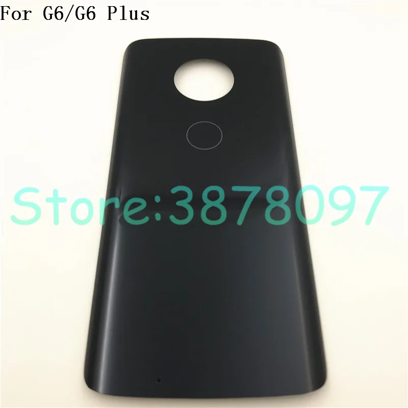 

100%Original For Motorola Moto G6 XT1925 /G6+ Plus XT1926 Back Battery Cover Rear Glass Panel Door Housing Case