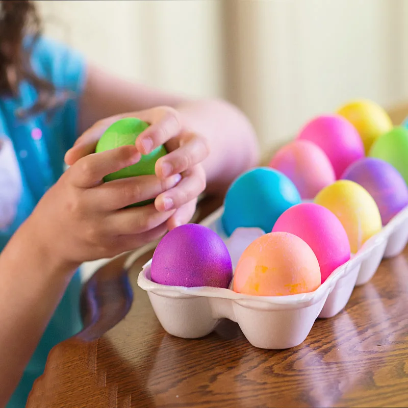

Surprise Easter Eggs Assorted Colour Children Toy Craft Model Fillable Gifts Chocolate YH-17