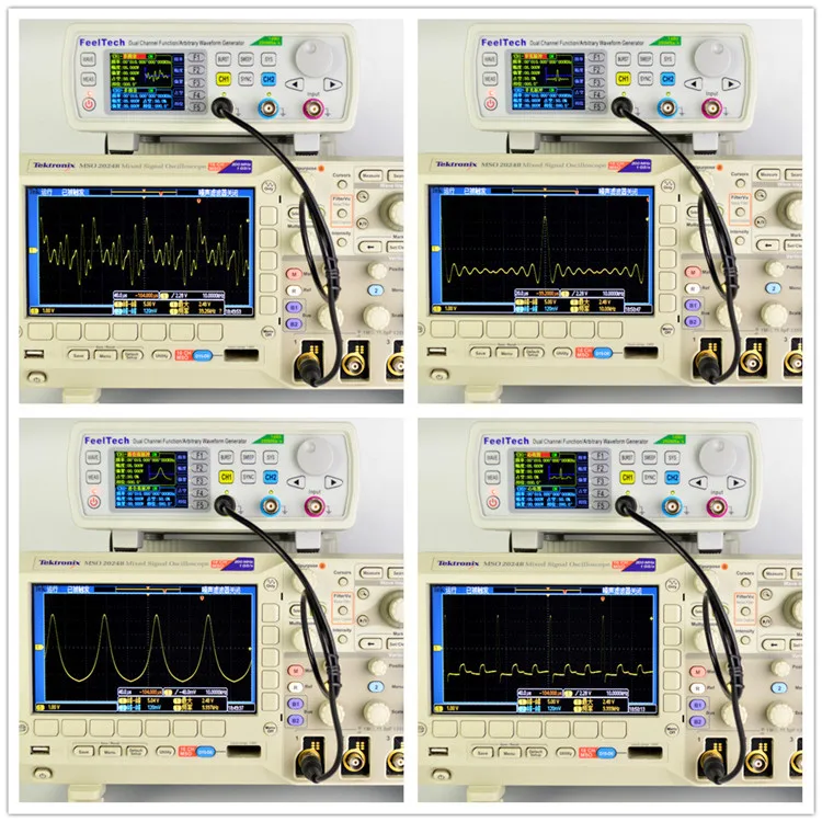 FY6600-30MHz двухканальный DDS генератор произвольных сигналов синтезатор, 250MSa/s, 8192*14 бит, 100 МГц Частотомер, VCO, Burst