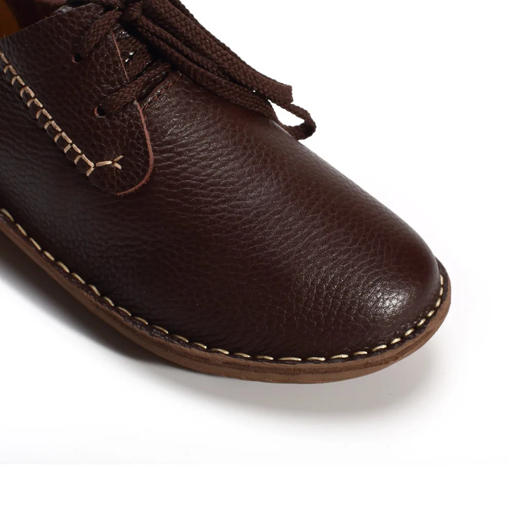 brun white Cuir Up Mocassins Appartements Femmes Plat Noir Dames Casual Black Lace coffee Main 568 café Véritable En brown Femme Plates Chaussures 5 fait qqxTtvgw