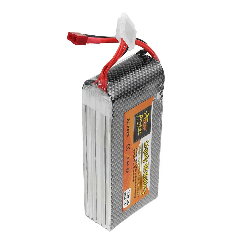 ZOP power 22,2 V 6000 mAh 35C 6 S аккумуляторная батарея Lipo T Plug для модель вертолета на дистанционном управлении RC Drone FPV Racer запчасти
