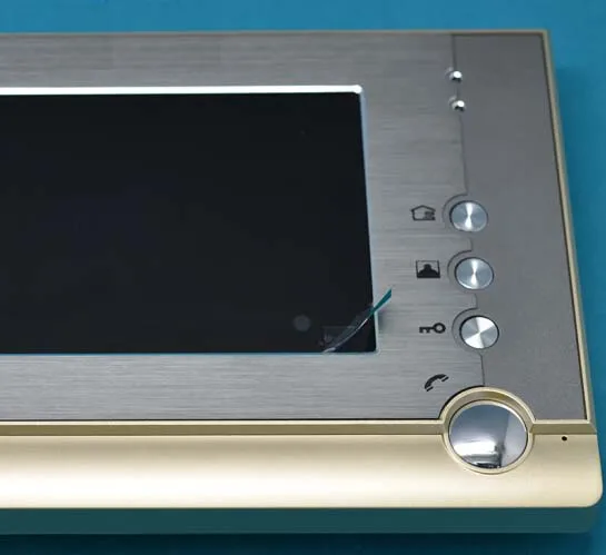 Xinslu 1V4 Новый 7 &quotцветной TFT LCD Видео телефон двери металлическая камера с паролем и