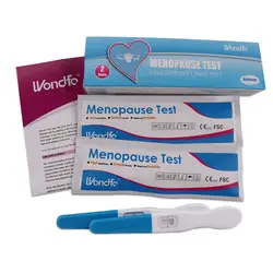 WONDFO 2 шт. один шаг фсг (фолликулостимулирующего Гормона) менопаузы мочи Тесты 2 т