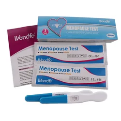 Wondfo 2Pcs One Step Fsh (Hormona Folículo-Estimulante) Prueba de Orina en la Menopausia 2T Wondfo 2Pcs One Step Fsh (Hormona Folículo-Estimulante) Prueba de Orina en la Menopausia 2T
