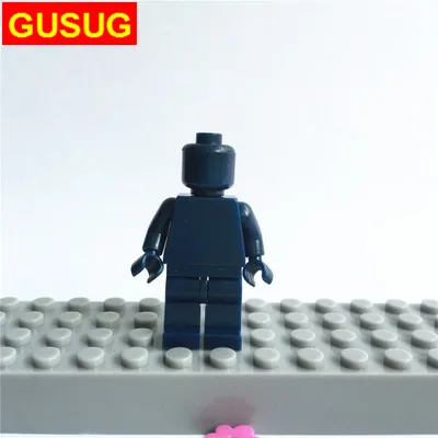

GUSUG 100pcs Individual Custom Transparent Clear Orange/Green/Red/Purple/Blue/Yellow unprint toy figure brick toys
