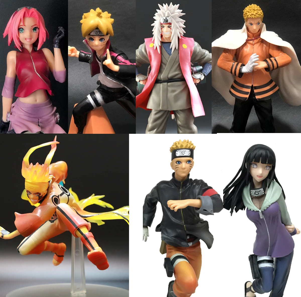 

Naruto Japanese Figure Uzumaki Uchiha Sasuke Haruno Sakura Hinata Hyuga Hatake Kakashi Minato Jiraiya Figure Toys