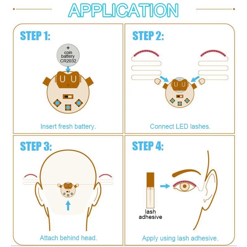 LED-Eyelashes-Eyelid-False-Eyelashes-LED-Light-Eye-Lash-Luminous-Shining-Eyelash-for-Party-Bar-Makeup (4)