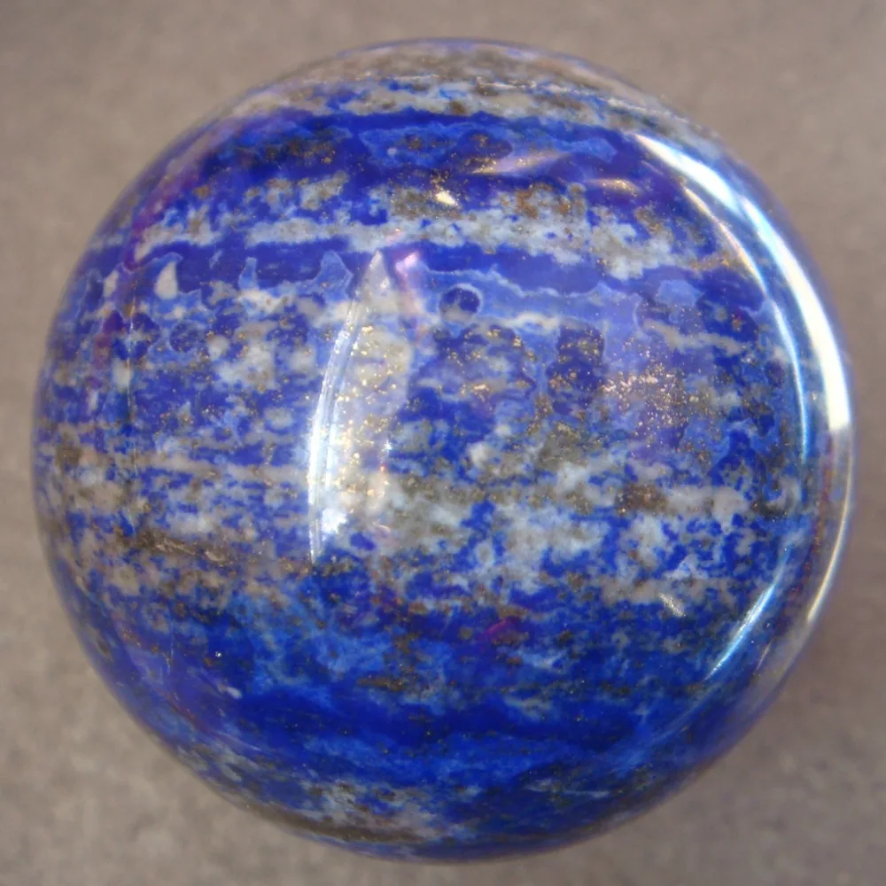 

2019 48mm Natural Craft Lapis Lazuli Sphere Ball Healing Specimen Exquisite Gift Home Decoration