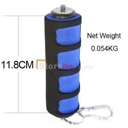 

1/4" Screw Sponge Hand Grip Handle Holder for Digital Video Camera Camcoder LED