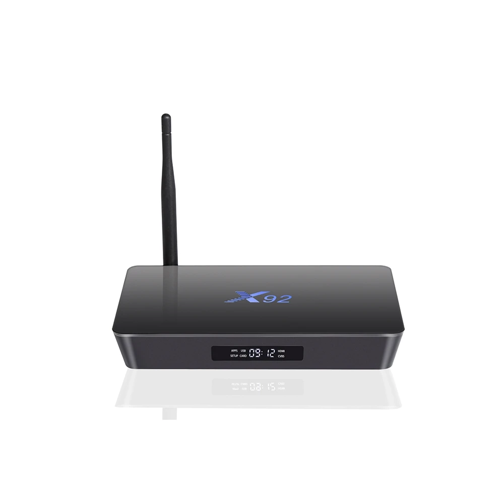 [Подлинная] S912 X92 2 Г 16 Г TV Box Amlogic Android 6.0 окта-ядерный 2.4 ГГц/5.8 ГГц wi-fi HDMI 2.0a с USB 2.0 AV LAN Smart Box TV