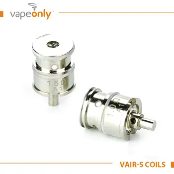 

VapeOnly vAir-S Coil Atomizer Head 1.0ohm 1.5ohm for VapeOnly Arcus Starter Kit for Perfect Mouth Inhale Experiences 5 pcs/Lots