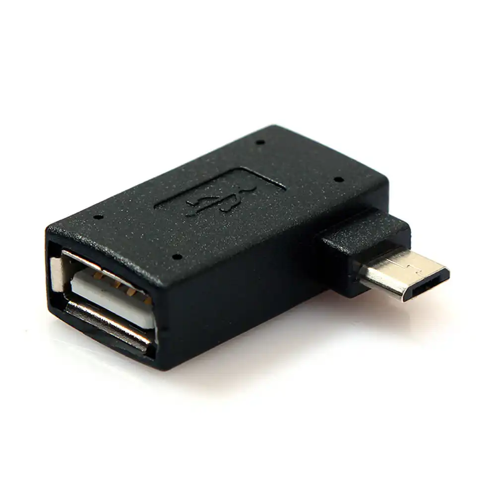 3cm right curved microstrip micro usb 2.