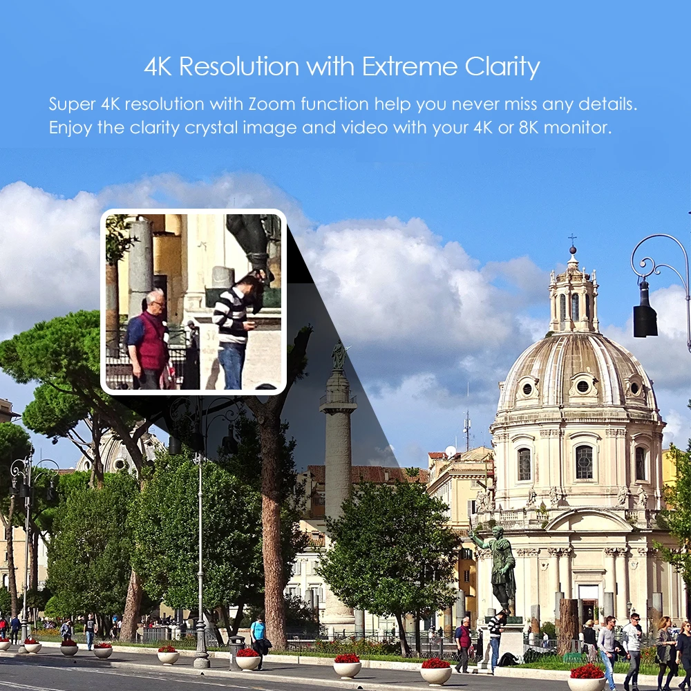 ZOSI 4K 8CH Ultra HD CCTV камера системы H.265+ DVR комплект с 2 ТБ HDD 8 шт. 8MP TVI наружная домашняя система видеонаблюдения