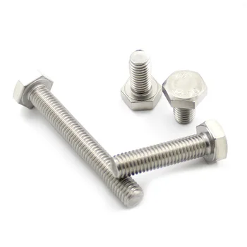

1Pcs M14M16 304 Stainless Steel Hexagonal Bolt Outside Hexagonal Screw*25/50/60/80-200 mm