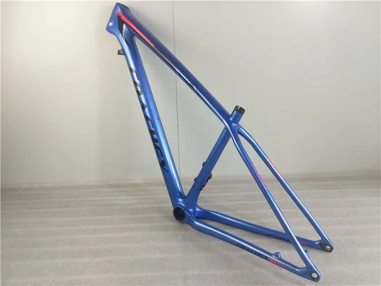 Flash Deal FREE DUTY TAX Full Carbon MTB Frame in 27.5er 650B or 29er in Size 15"/17" with rear through Axile 148x12mm Post Headset 900g 2