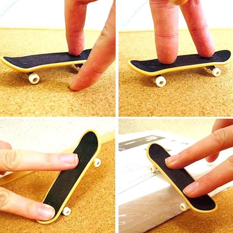 Мини-игрушка для скейтборда сплав и ABS подставка гриф подарок(случайный цвет) кончик пальца игрушка скейт игрушки для мальчика tech finger