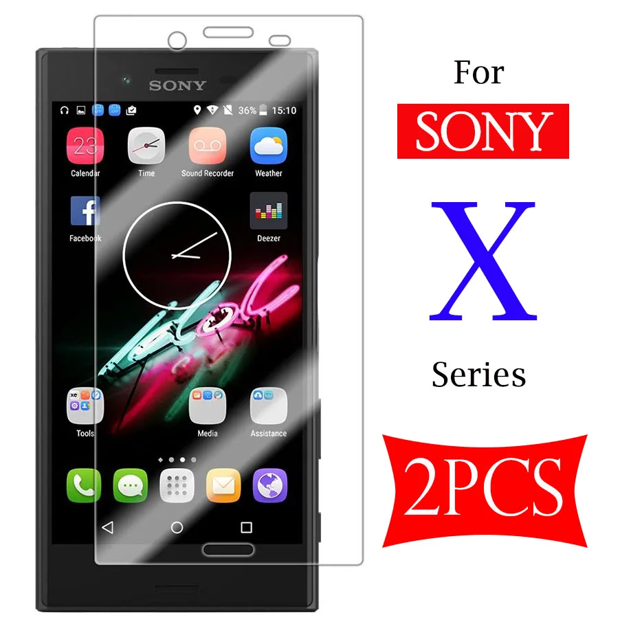 

2PCS For Sony Xperia X screen protector on XA XA1 XA2 Ultra Plus tempered glass protective film 1XA 2XA glas X A 1 2 AX tremp 9H