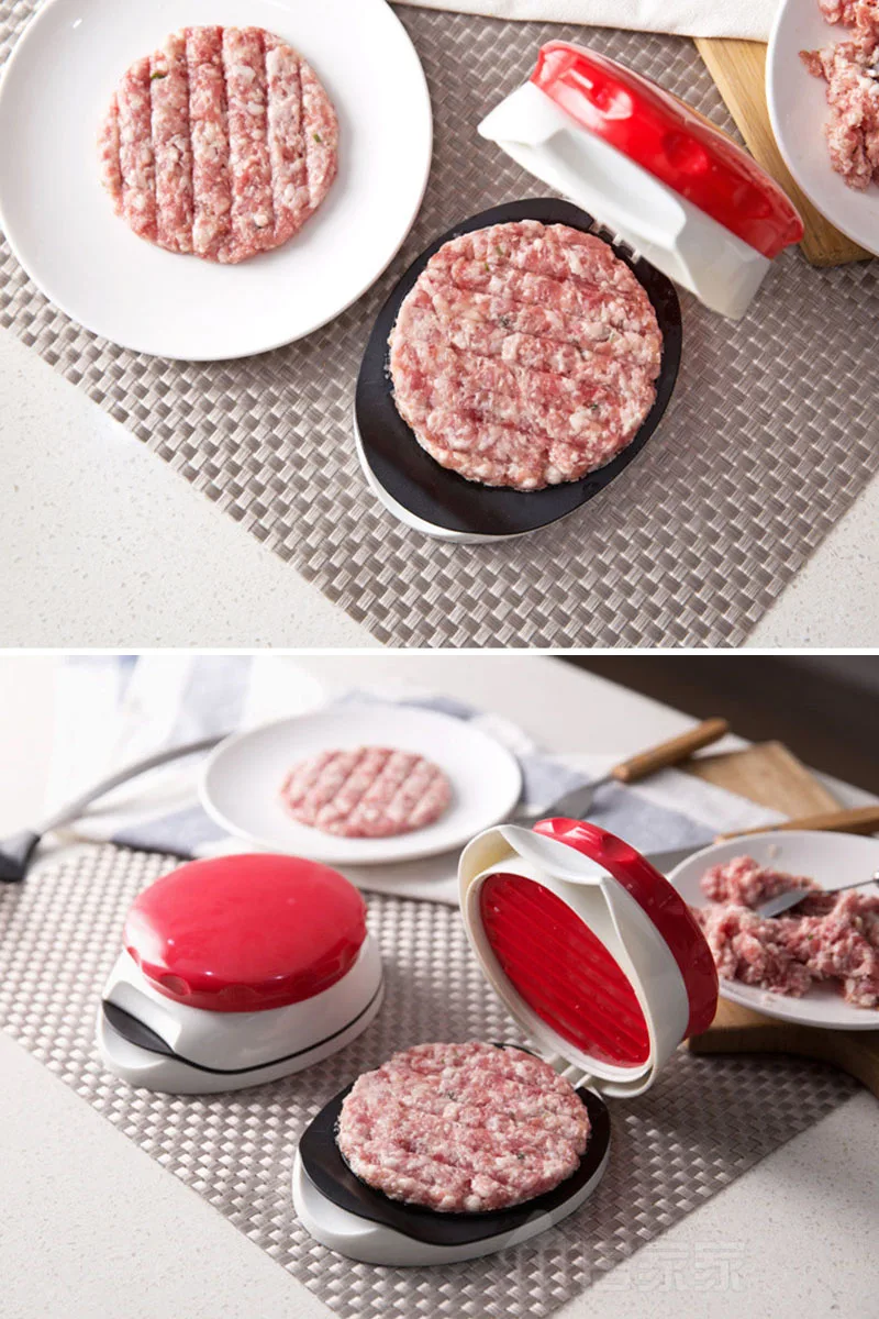 Adjustable Burger Meat Press Manual Pressure Filling Machine Manufacturer Creative Kitchen DIY Tool |
