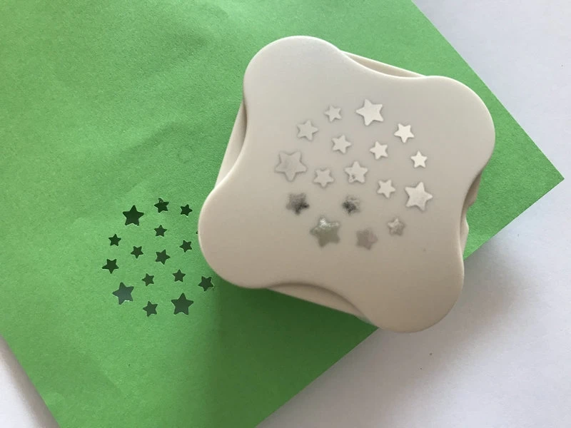 free ship high quality 1.5 inch star shape anywhere punch paper punches