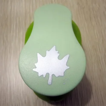 

Free Shipping 2 inch Maple EVA foam punch craft paper hole puncher for greeting card handmade DIY cortador de papel de scrapbook