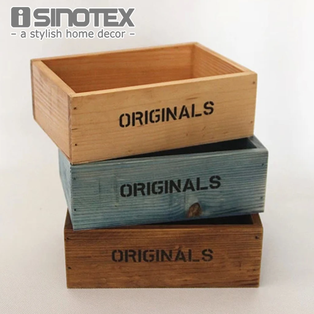 Новая декоративная ваза для цветов прямоугольная коробка деревянный цветочный горшок декоративная Пальмовая бонсай пейзаж искусственная мясистость кактус растение