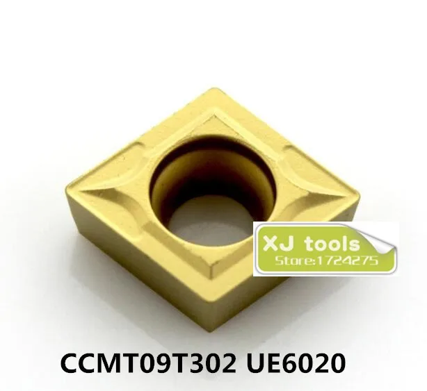

10pcs CCMT09T302 UE6020/CCMT09T302 UE6020/CCMT09T302 UE6020 carbide inserts for SCLCR/SCKCR Turning tools,Cutting Tips for Steel