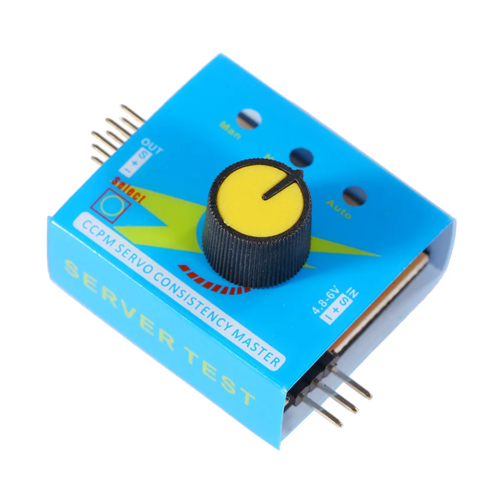 

1 PCS 4.8-6v Multi Servo Tester 3CH ECS Consistency Speed Controller Power CHANNELS CCPM Meter High-quality Multi Servo Tester