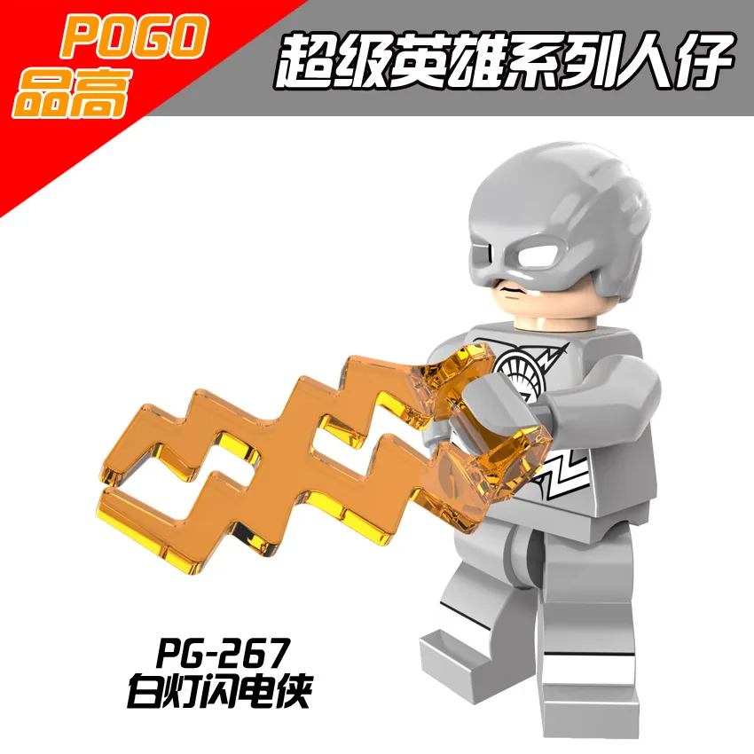 

Legoing Super Heroes Figures White Lantern Flash Invisible Man Building Blocks Dolls Kid Toys Compatible Legoing Marvel PG267