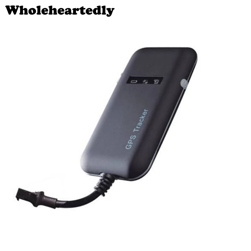 GT02A 4 полосный Автомобильный gps GSM GPRS SMS GPS трекер реальный адрес Google link