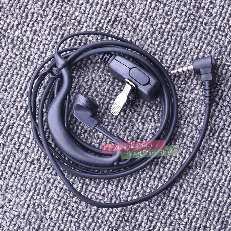 Гарнитура PTT для рации VERTEX YAESU гарнитура с микрофоном 5/5r/10/110/132/168/210/300 футов 50/60R VX 3R