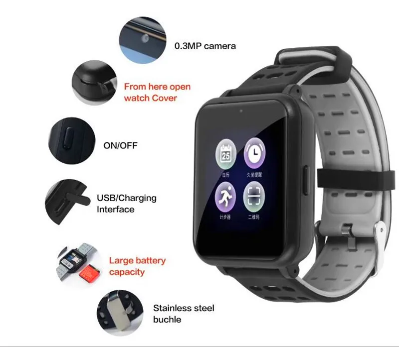 Z2 Смарт-часы с Камера сим-карты памяти для наручных часов Apple Watch, Для мужчин Для женщин наручные часы для Android умная электроника умные часы PK