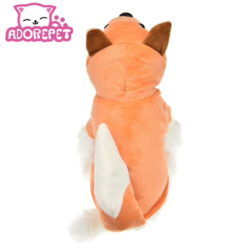 

Fox Costume Outfits For Small Medium Dog Winter Fleece Pet Cat Coat Warm Jacket In Cold Weather Hoodie Clothes For Chihuahua