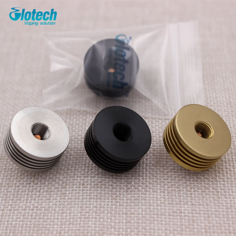 

Glotech Heat Sink Adaptor V2 510 Finned Heat Sink for Rebuildable Atomizers 510 Thread Bottom attached Fit 510 RDA Mod Box
