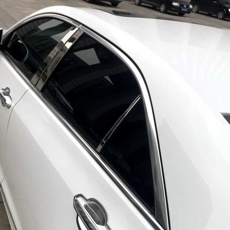 Для Cadillac ATS 2013 Автомобильная дверь полное окно рама, окно формование порогов накладка 6 шт./компл. для Cadillac ATS-L