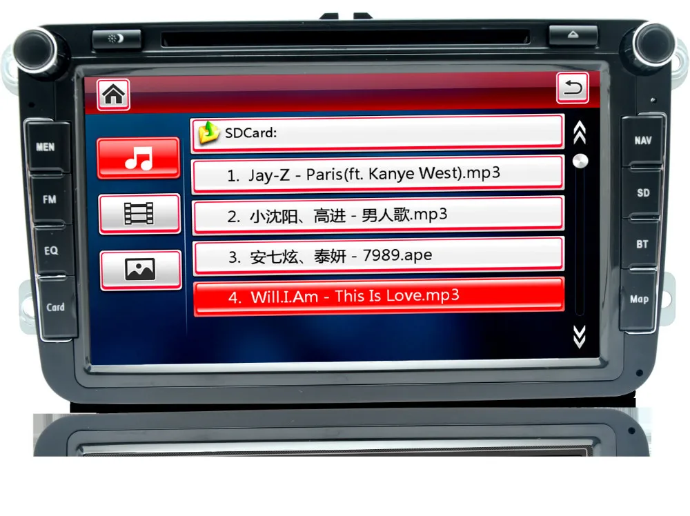Free shipping 8 inch Bluetooth GPS navigation 800*480 car gps for Golf.EOS.Passat.Jetta.Caddy.Tiguan.Touran.Sharan. | Автомобили и