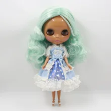 Цена Обнаженная кукла, черная кожа Заводская кукла, подходит для DIY Изменить игрушка BJD для девочек