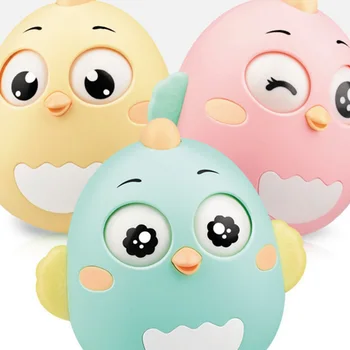 

MrY Cute Newborn Baby Creative Tumbler Cute Doll Toy Teether Bell Rattles Educational Toys