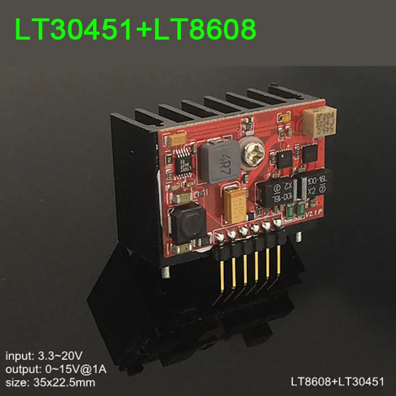 

LT30451 + LT8608 Low Noise RF Audio DAC ADC Linear Power Module
