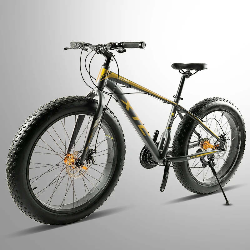 Love Freedom Citroen Quality Mountain Bike 26*4.0 Fat Bicycle 24 Speed Fat Tire Bicycle Double Disc Brake Bicycle Free Delivery