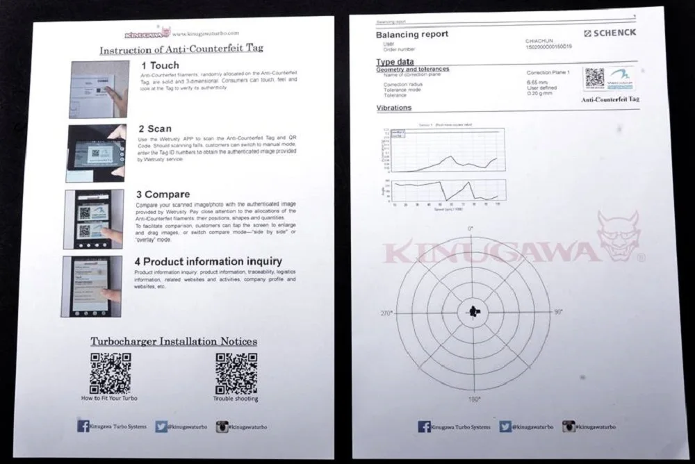 Картридж Kinugawa Turbo CHRA для TRUST TD06-20G с водяным охлаждением