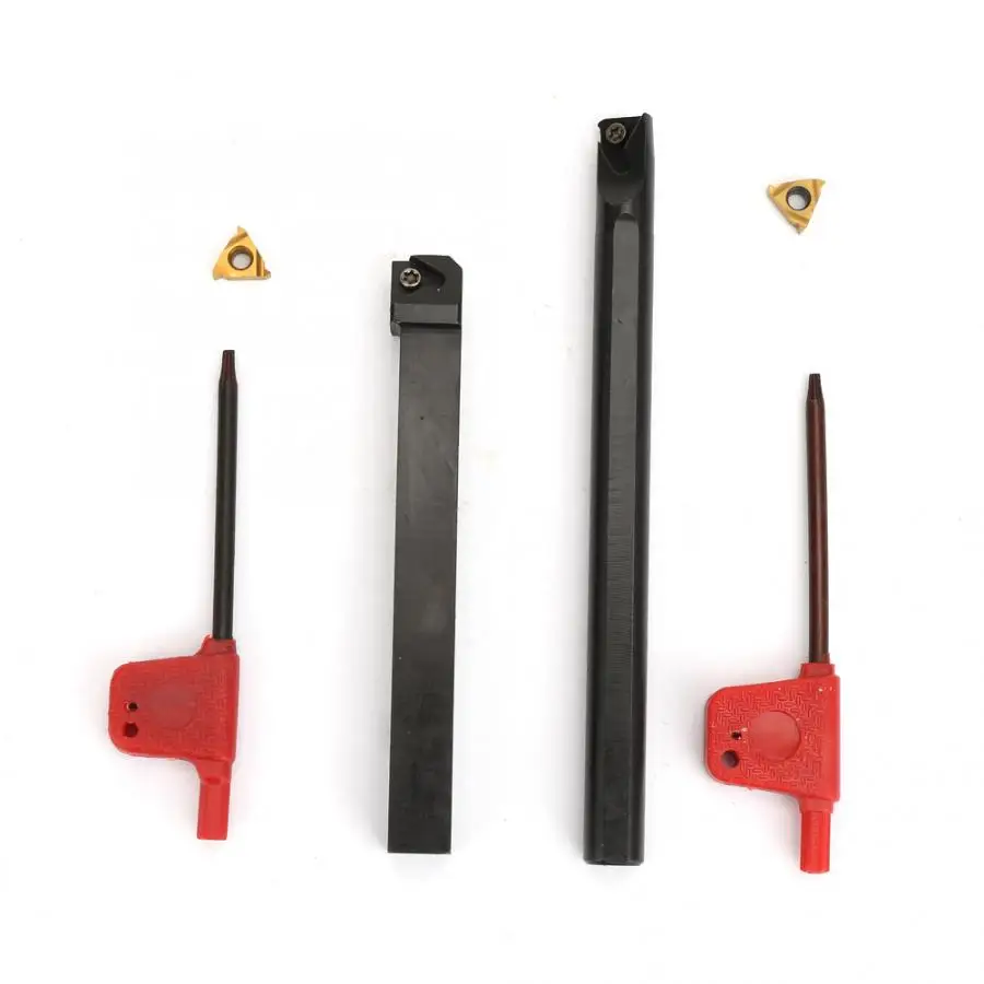 

Carbide Wood Turning Tools SER1010H11 SNR0010K11 Lathe Index Threading Holder Wrench Knife Lathe