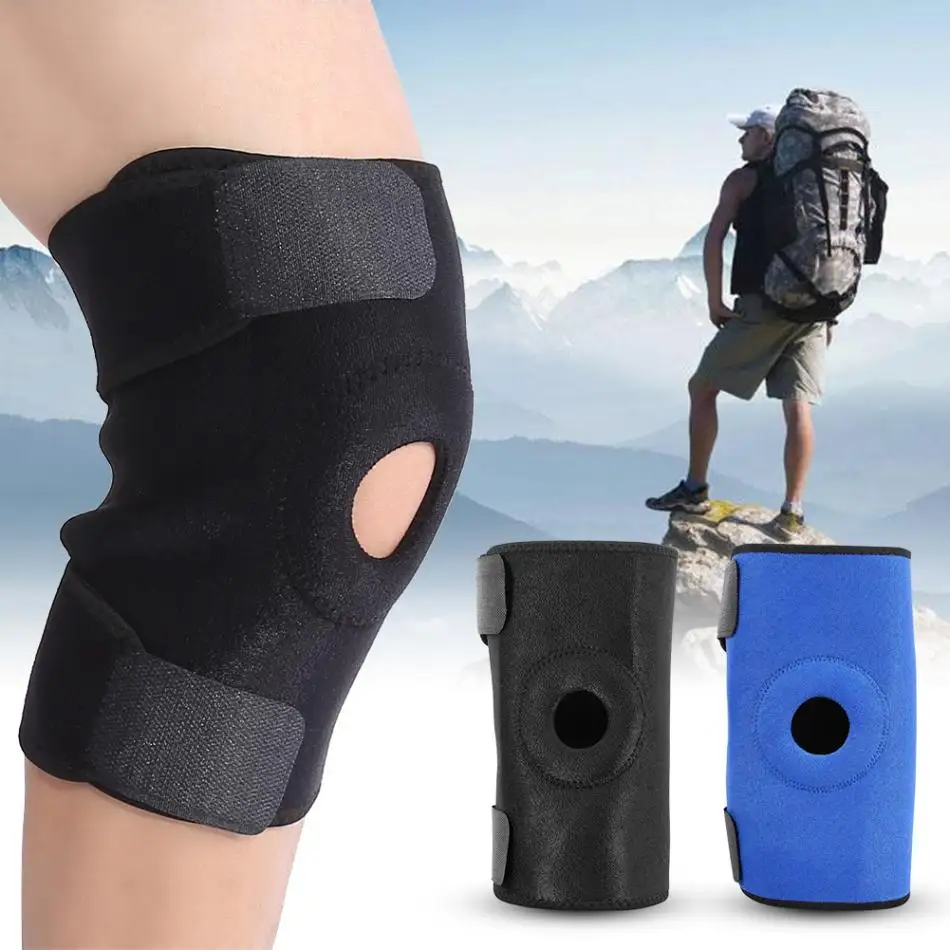 

1PCs Adjustable Patella Support Belt Leg Knee Pad Brace Fastener Sporting Basketball Kneepad Fitness Knee Protector Bandage Tape