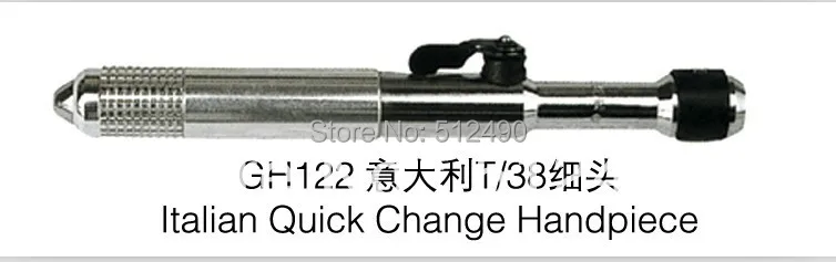 Gh122 Italiano Quick Change Manipolo, Faro Manipolo Gioielli Suit Dental Foredom Albero Flessibile